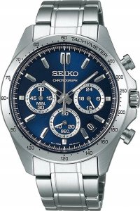 Zegarek Seiko ZEGAREK MĘSKI SEIKO CHRONOGRAPH CASUAL QUARTZ SBTR011 + BOX 1