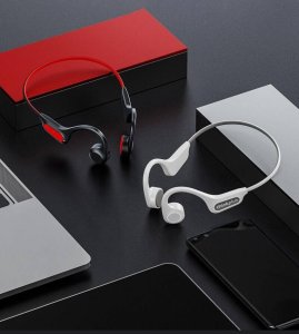 Słuchawki Lenovo Słuchawki bezprzewodowe douszne Thinkplus Bone X3 PRO Białe 4