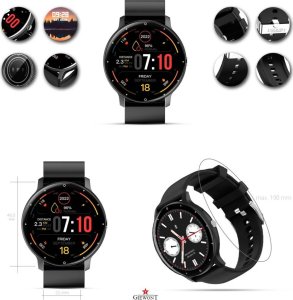 Smartwatch Giewont Smartwatch Giewont Sport Around PRO SmartCall GW120-2 PRO - Carbon 8