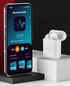 Słuchawki Lenovo Słuchawki bezprzewodowe douszne Lenovo Thinkplus LivePods LP2 Białe 3