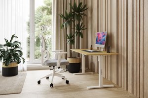 Krzesło biurowe SENSE7 Veno Białe 2