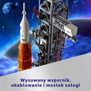 LEGO Icons Rakieta SLS NASA Artemis (10341) 5