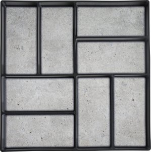 Heckermann Forma do kostki brukowej 40x40cm Heckermann 201054 5