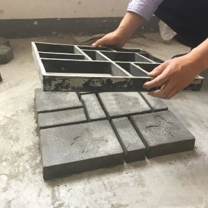 Heckermann Forma do kostki brukowej 40x40cm Heckermann 201054 10