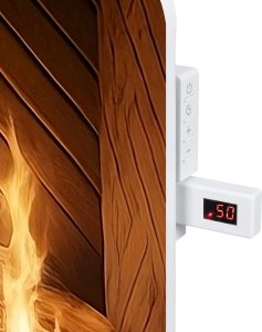 Grzejnik Cronos Panel grzewczy IR CRONOS Titanium CR-500TWP - NADRUK KOMINEK 12