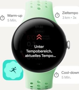 Smartwatch Google Pixel Watch 3 (45mm) WiFi obsidian 14
