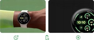 Smartwatch Google Pixel Watch 3 (45mm) WiFi obsidian 7