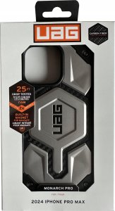 UAG UAG Monarch Pro - obudowa ochronna do iPhone 16 Pro Max kompatybilna z MagSafe (titanium) 1