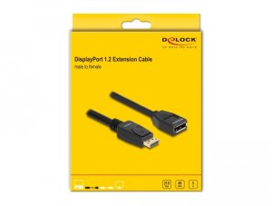 System przekazu sygnału AV Delock DELOCK DisplayPort 1.2 przedłużacz 4K 60 Hz 5 m 2