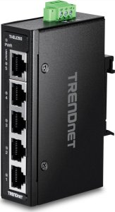 Switch TRENDnet TRENDnet 5-Port Industrial Fast Ethernet DIN-Rail MiniSwitch 1