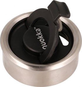 Quokka Quokka Boost Coffee Tumbler - Kubek termiczny ze stali nierdzewnej z zaparzaczem 400 ml (Carbon Black) 3