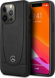 Mercedes Mercedes Leather Urban Line - Etui iPhone 15 Pro Max (czarny) 1