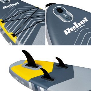 Rebel Deska SUP REBEL ACTIVE RBA-4507 - szara 20
