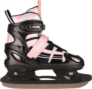 Rolki Nils Extreme NH18366A 2w1 RÓŻOWO-BIAŁE ROZM.L(39-42) ŁYŻWOROLKI Z WYM. PŁ. HOKEJOWĄ NILS EXTREME 8