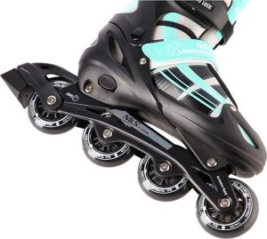 Rolki Nils Extreme NH18366A z wymienną płozą regulowane miętowe r. 39-42 6