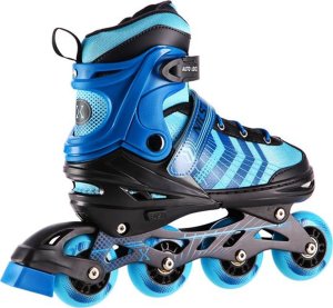 Rolki Nils Extreme NH18192A z wymienną płozą regulowane czarne r. 34-38 4