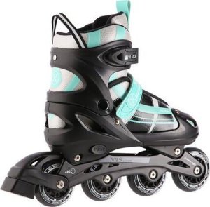Rolki Nils Extreme NH18366A z wymienną płozą regulowane miętowe r. 35-38 4