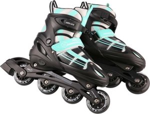 Rolki Nils Extreme NH18366A z wymienną płozą regulowane miętowe r. 35-38 5