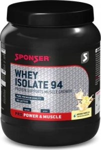 Sponser Odżywka SPONSER WHEY ISOLATE 94 Wanilia puszka 850g (NEW) 1