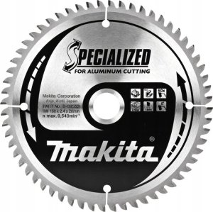 Makita MAKITA PIŁA TARCZOWA  160x20x60z SPECJALIZED ALUMINIUM 2