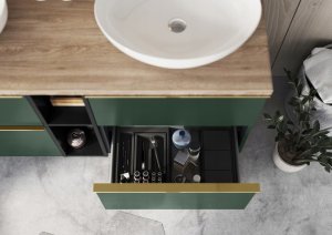 Alkotest RE010801027010 / ELITA / LOOK / SZAFKA 80 2S FOREST GREEN MATT PDW / 168561 / 1