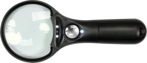 Yato YATO LUPA DWIE SOCZEWKI 3x/45x PODŚWIETLENIE LED 3