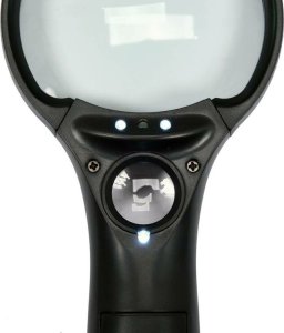 Yato YATO LUPA DWIE SOCZEWKI 3x/45x PODŚWIETLENIE LED 8
