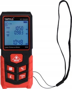Dalmierz laserowy Yato YATO DALMIERZ LASEROWY 50m 3