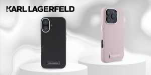 Karl Lagerfeld Karl Lagerfeld KLHMP16SPGMSRPP iPhone 16 6.1" różowy/pink hardcase FW Metal Plate MagSafe 1