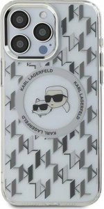 Karl Lagerfeld Karl Lagerfeld KLHMP16XHMCKMHT iPhone 16 Pro Max 6.9" przezroczysty/transparent IML Monogram Karl&Choupette Head MagSafe 1