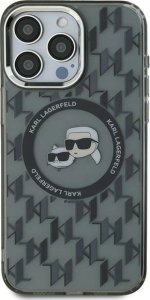 Karl Lagerfeld Karl Lagerfeld KLHMP16LHMCKMHK iPhone 16 Pro 6.3" czarny/black IML Monogram Karl&Choupette Head MagSafe 1