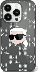 Karl Lagerfeld Karl Lagerfeld KLHCP16XHKLPKHK iPhone 16 Pro Max 6.9" czarny/black hardcase IML Karl Head Electroplated 1