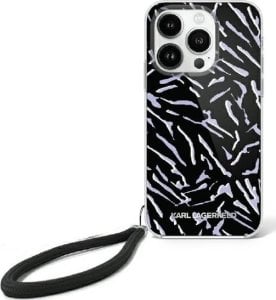 Karl Lagerfeld Karl Lagerfeld KLHCP16XHZBPKCCU iPhone 16 Pro Max 6.9" fioletowy/purple Zebra With Cord 1