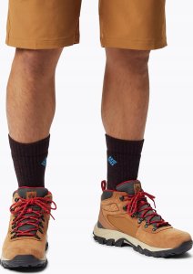 Buty trekkingowe męskie Columbia Columbia Newton Ridge Plus II Suede WP 1746411288 Brązowe 45 4