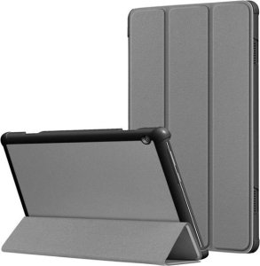 Etui na tablet Alogy Etui Alogy Book Cover do Lenovo Tab M10 10.1 TB-X605 Szare + FOLIA + RYSIK 1