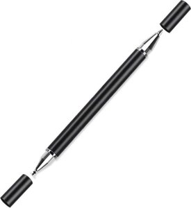 Rysik Alogy Rysik 2w1 Alogy dotykowy pojemnościowy do ekranu telefonu tabletu z długopisem Czarny 11