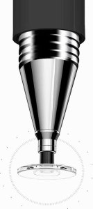 Rysik Alogy Rysik 2w1 Alogy dotykowy pojemnościowy do ekranu telefonu tabletu z długopisem Czarny 4