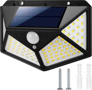 Kinkiet Alogy Lampa solarna na energię słoneczną Alogy Solar Lamp Wodoodporna zewnętrzna z czujnikiem 100 LED 1