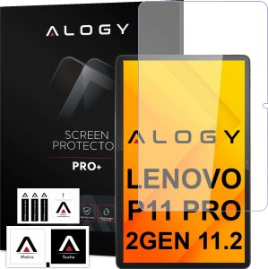 Alogy Szkło hartowane na ekran Lenovo Tab P11 Pro 2 Gen 11.2 TB132 2Gen TB-132FU TB-132XU Alogy Screen Protector Pro+ 9H 1