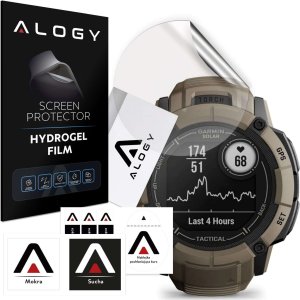 Alogy Folia ochronna Hydrożelowa hydrogel Alogy do smartwatcha do Garmin Instinct 2X Tactical 1