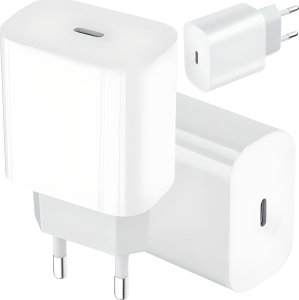 Ładowarka Alogy Ładowarka sieciowa szybka 30W USB-C USB typ C GaN PD do iPhone kostka Alogy Biała 1