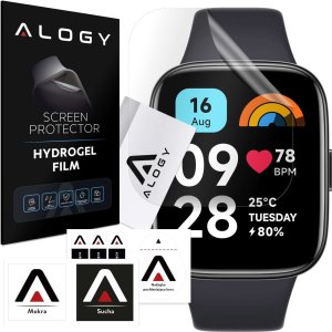 Alogy Folia ochronna Hydrożelowa hydrogel Alogy do smartwatcha do Xiaomi Redmi Watch 3 1