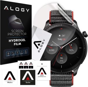 Alogy Folia ochronna Hydrożelowa hydrogel Alogy do smartwatcha do Xiaomi Amazfit GTR 4 (46M) 1