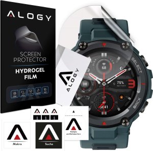 Alogy Folia ochronna Hydrożelowa hydrogel Alogy do smartwatcha do Xiaomi Amazfit T-rex Pro 1