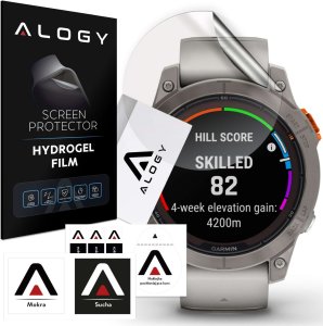 Alogy Folia ochronna Hydrożelowa hydrogel Alogy do smartwatcha do Garmin Fenix 7 Pro 1