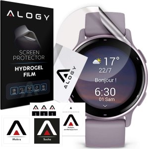 Alogy Folia ochronna Hydrożelowa hydrogel Alogy do smartwatcha do Garmin Vivoactive 5 1