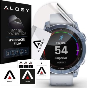 Alogy Folia ochronna Hydrożelowa hydrogel Alogy do smartwatcha do Garmin Fenix 7x 1