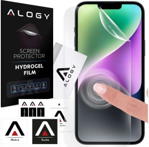 Alogy Folia Hydrożelowa do iPhone 14 Plus ochronna na telefon na ekran Alogy Hydrogel Film 1