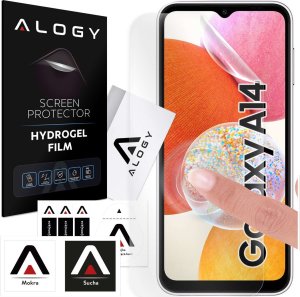 Alogy Folia Hydrożelowa do Samsung Galaxy A14 4G / 5G ochronna na telefon na ekran Alogy Hydrogel Film 1