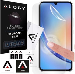 Alogy Folia Hydrożelowa do Samsung Galaxy A34 4G / 5G ochronna na telefon na ekran Alogy Hydrogel Film 1